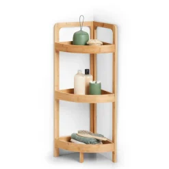 Eckregal Bambus 29 x 85 x 29 cm