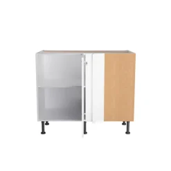 Eckunterschrank 'Optikomfort Bengt932' weiß 100 x 87 x 58,4 cm