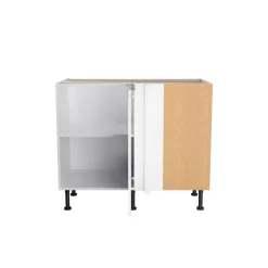 Eckunterschrank 'Optikomfort Arvid986' weiß 100 x 87 x 58,4 cm