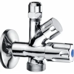 Eckventil verchromt 3/8" AG x Ø 10 mm
