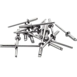 Edelstahl-Blindniete Ø 4,8 x 10 mm 50 Stück inkl. Bohrer