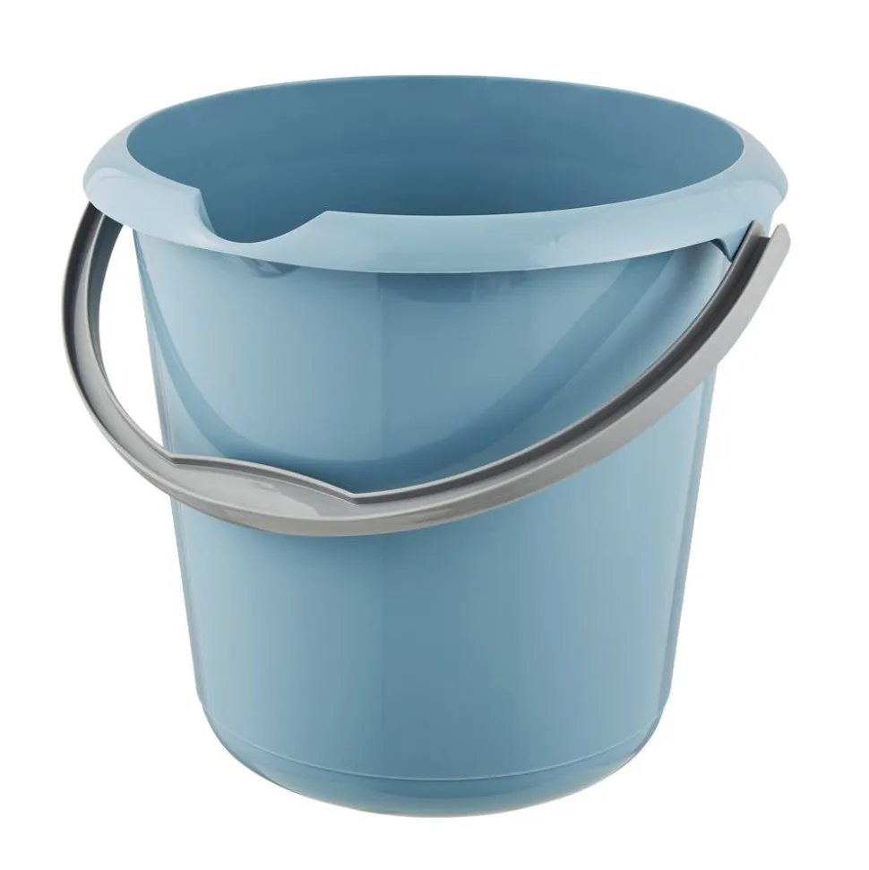 Eimer mit Ausguss 'Mika' nordic blue Ø 30 x 28 cm 10 l