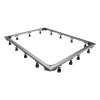 Einbaurahmen 'DWM-Tec' silberfarben 70-120 x 70-180 cm