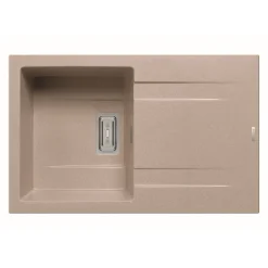 Einbauspüle 'Kartesio' beige 79 x 50 cm