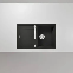 Einbauspüle 'Sofia 100S' schwarz 780 x 500 mm
