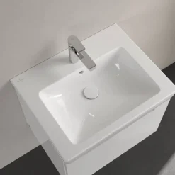 Einbauwaschbecken 'Subway 2.0' weiß 60 x 15,5 x 47 cm