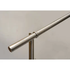 Eingangsgeländer 'GA3' Aluminium eloxiert seitliche Montage 1150 mm