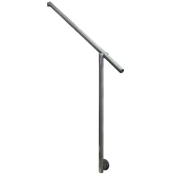 Eingangsgeländer 'GA3' Aluminium eloxiert seitliche Montage 1150 mm