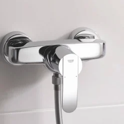 Einhand-Brausebatterie 'Wave Cosmopolitan' verchromt