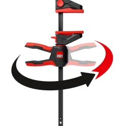Einhandzwinge 'EZ360-15' Spreizweite vorn 195-315 mm