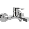 Einhebel-Badewannenarmatur 'Architectura' verchromt