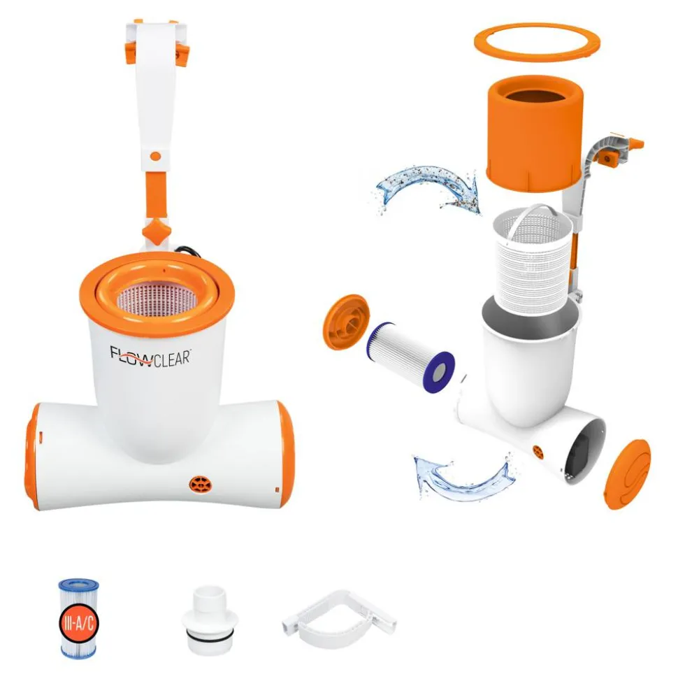 Einhängeskimmer-Filterpumpe 'Flowclear™ Skimatic™' 3974 l/h