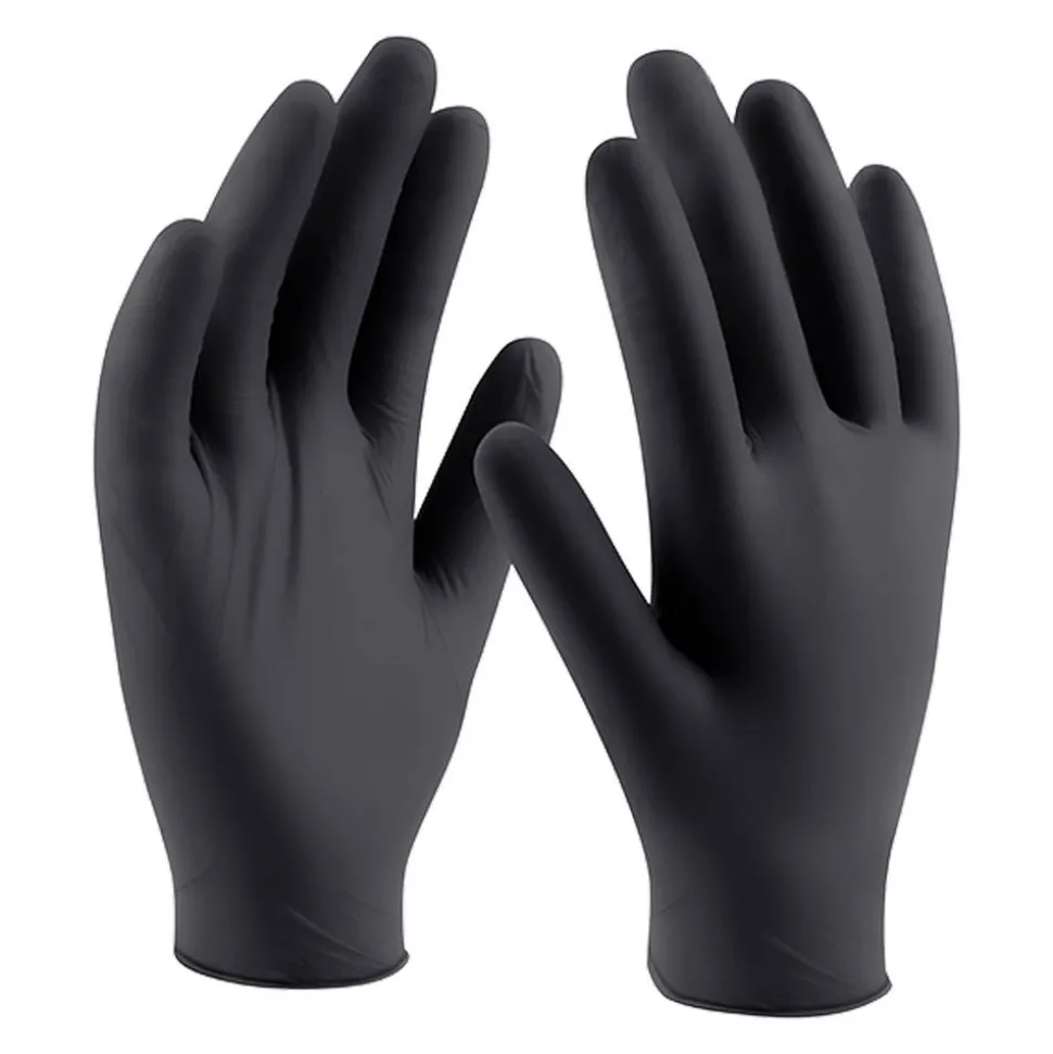 Einweghandschuh 'Pro Liquid Single' schwarz Größe 9/L