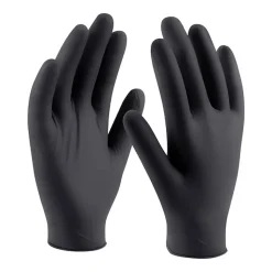Einweghandschuh 'Pro Liquid Single' schwarz Größe 8/M
