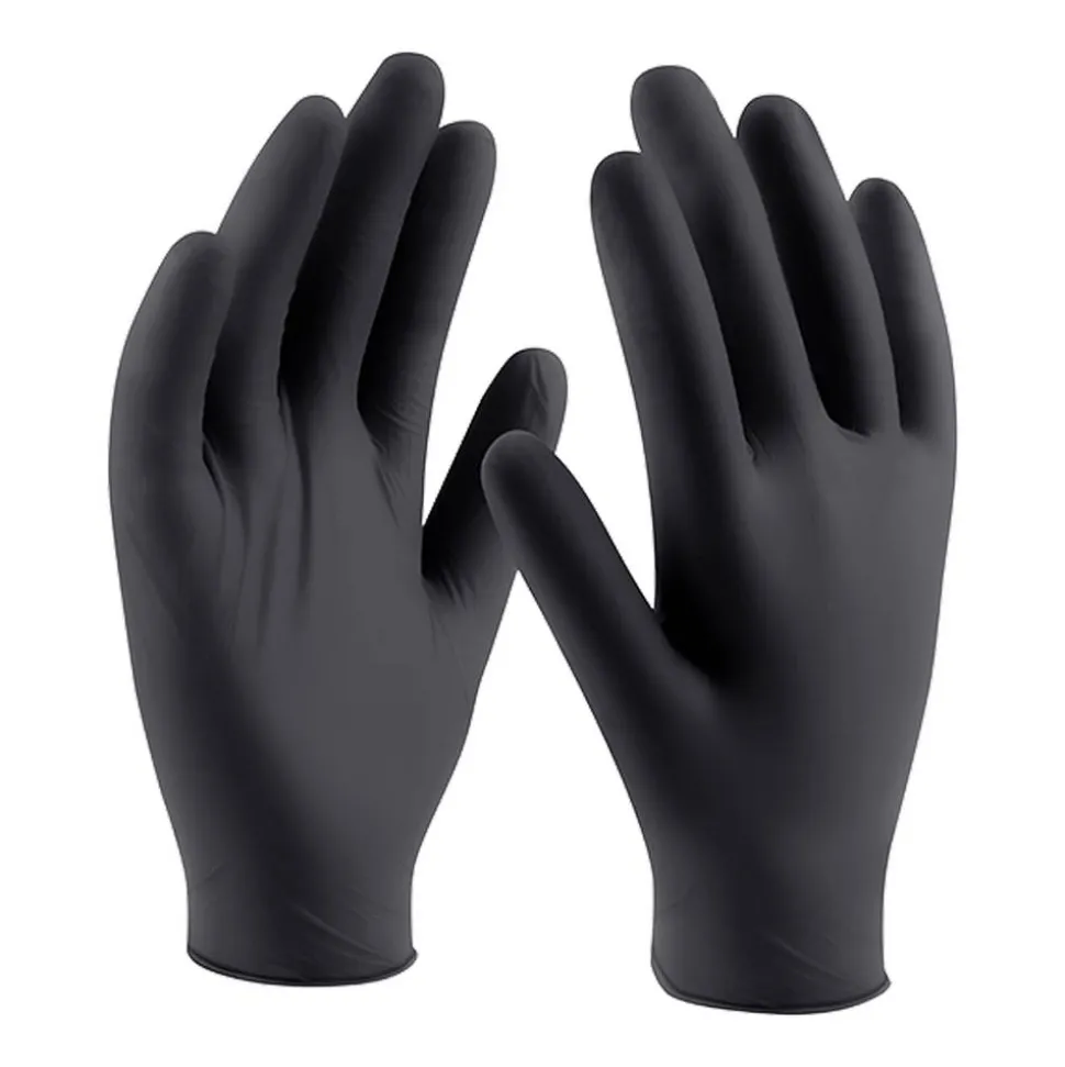 Einweghandschuh 'Pro Liquid Single' schwarz Größe 8/M