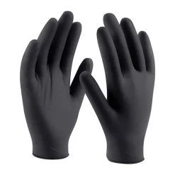 Einweghandschuh 'Pro Liquid Single' schwarz Größe 7/S