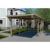 Einzelcarport '606 A' kesseldruckimprägniert 300 x 600 cm