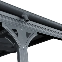 Einzelcarport 'Eco' anthrazit 503 x 300 x 232 cm