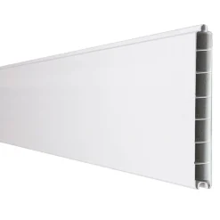 Einzelprofil 'BasicLine' Stecksystem schmal weiß 180 x 15 x 1,9 cm