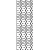 Einzelprofil Designelement 'Cube x L' Aluminium anthrazit 60 x 180 cm