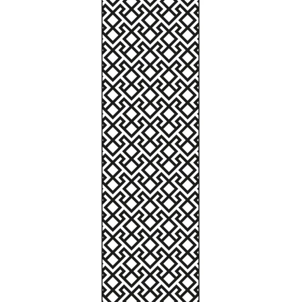 Einzelprofil Designelement 'Abstract XL' Aluminium anthrazit 60 x 180 cm