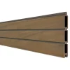 Einzelprofil 'Solid Rhombus' BPC Teakfarben 180 x 30 x 1,9 cm