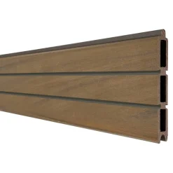Einzelprofil 'Solid Rhombus' BPC Teakfarben 180 x 30 x 1,9 cm