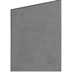 Einzelprofil Steckzaun 'Premo' betongrau 180 x 45 x 0,8 cm