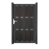 Einzeltor 'Fertigzaun' BPC/Aluminium DIN rechts anthrazit 100 x 180 x 4 cm