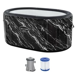 Eisbad 'LAY-Z-SPA FortiFiber Glacial Dip' mit Filterpumpe 152 x 92 x 69 cm