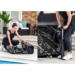 Eisbad 'LAY-Z-SPA FortiFiber Glacial Dip' mit Filterpumpe 152 x 92 x 69 cm
