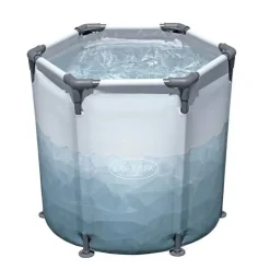 Eisbad 'Lay-Z-Spa Glacial Dip™' lichtgrau mit Eismuster Ø 90 x 80 cm