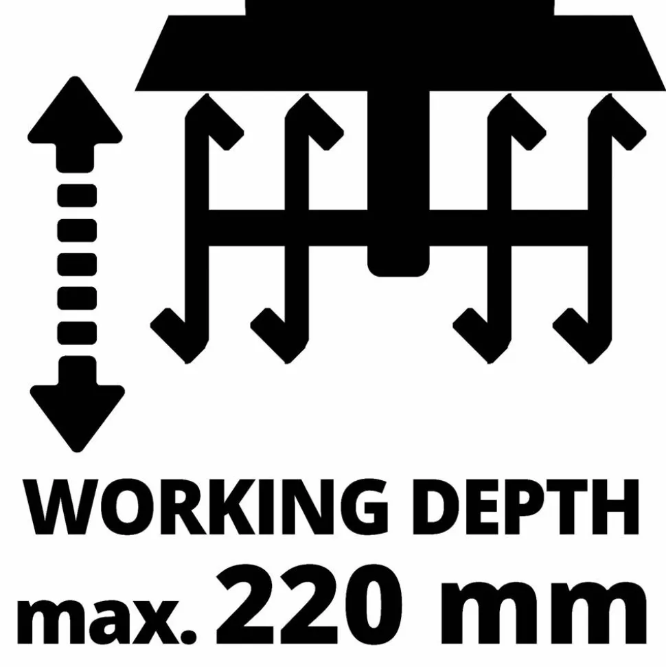 Elektro-Bodenhacke 'GC-RT 1545 M'