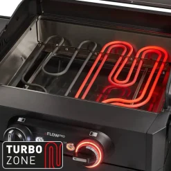 Elektrogrill 'eFlow Pro 2 Turbo' schwarz 3000 W 112,5 x 111,5 x 57 cm