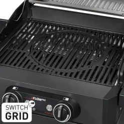 Elektrogrill 'eFlow Pro 2 Turbo' schwarz 3000 W 112,5 x 111,5 x 57 cm