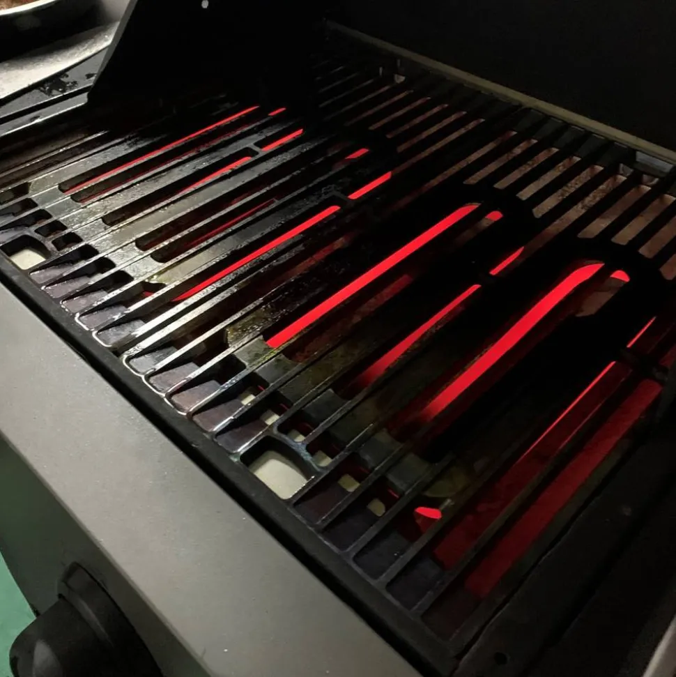 Elektrogrill 'Grenada' anthrazit 2400 W 122 x 112 x 58,5 cm