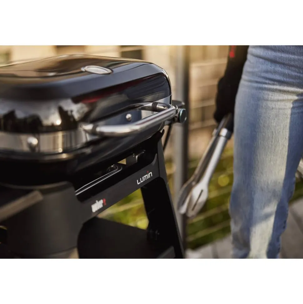 Elektrogrill 'Lumin Compact' schwarz 2200 W 73,5 x 91 x 56 cm