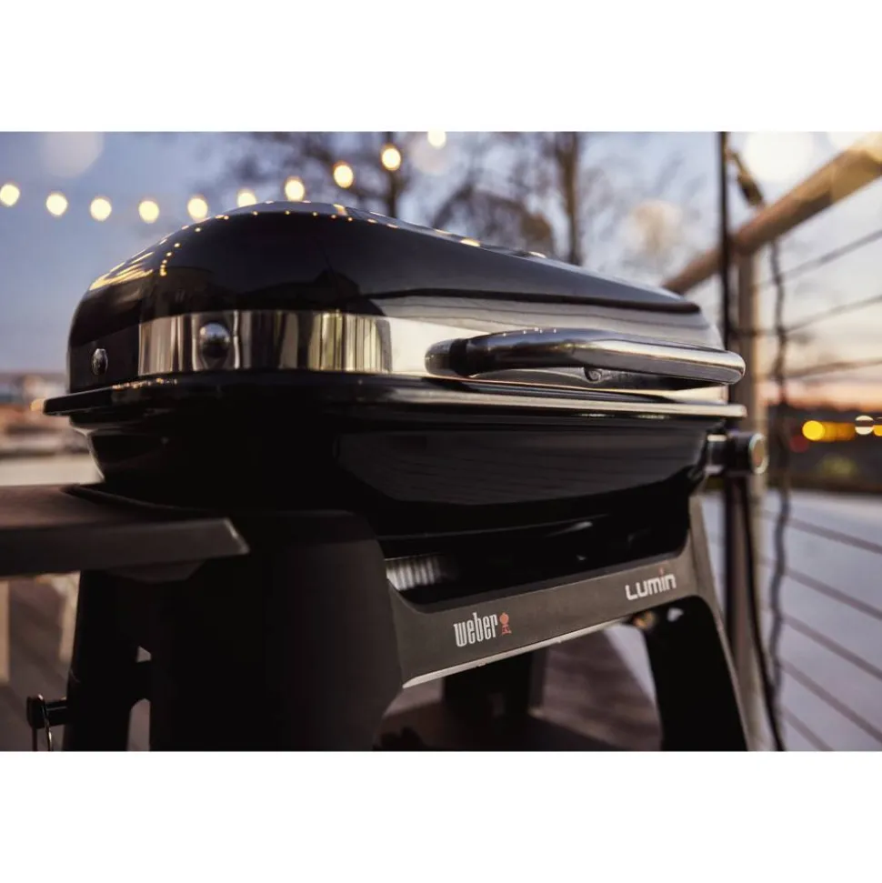 Elektrogrill 'Lumin Compact' schwarz 2200 W 73,5 x 91 x 56 cm