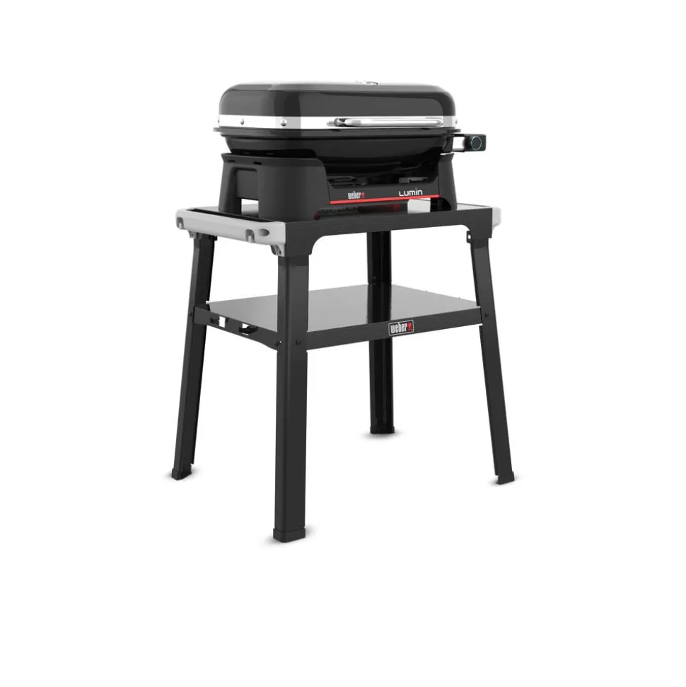 Elektrogrill 'Lumin Compact' schwarz mit Standgestell 71,5 x 54,5 x 99 cm