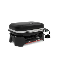 Elektrogrill 'Lumin' schwarz 66 x 48,5 x 30,5 cm
