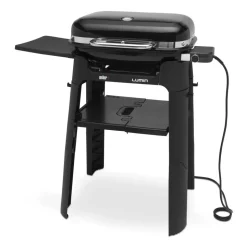 Elektrogrill 'Lumin' schwarz 2200 W 90 x 94 x 56 cm