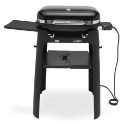 Elektrogrill 'Lumin' schwarz 2200 W 90 x 94 x 56 cm