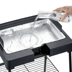 Elektrogrill 'PG 8561' schwarz 2200 W 58,5 x 90 x 62 cm