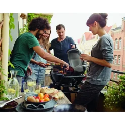 Elektrogrill 'Weber® Q 2400' dunkelgrau 2200 W 62,2 x 104,1 x 62,2 cm