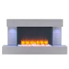Elektrokamin 'Aieda' betongrau 2 kW