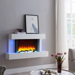 Elektrokamin 'Aieda' weiß 2 kW