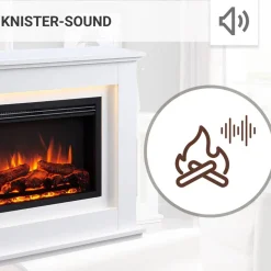Elektrokamin 'Baldur' weiß 2 kW