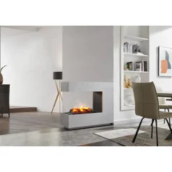 Elektrokamin 'Cassiopeia' betongrau 2 kW