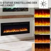 Elektrokamin 'Fiamma 60' schwarz 2 kW