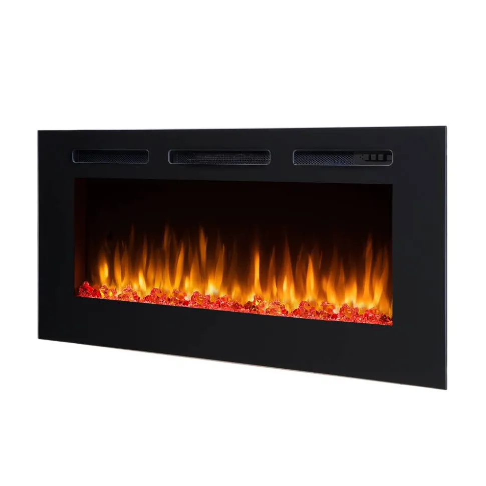 Elektrokamin 'Fiamma 48' schwarz 2 kW